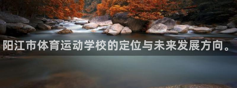 注册MK体育官方正版app：阳江市体育运动学校的定位